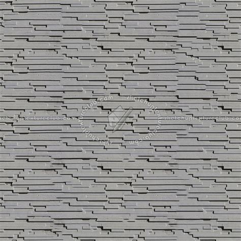 Wall Cladding Stone Modern Architecture Texture Seamless 07826