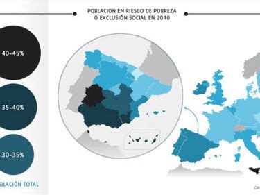 El Mapa De La Pobreza En Espa A