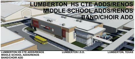 Lumberton High School CTE, Middle School and Band Choir Additions and ...