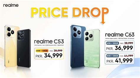 Realme Announces Price Cuts For C63 And C53 Models In Pakistan Premium