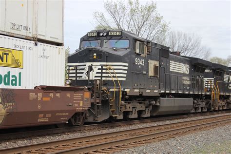 NS Intermodal Train In Chesterton A Norfolk Southern Inter Flickr