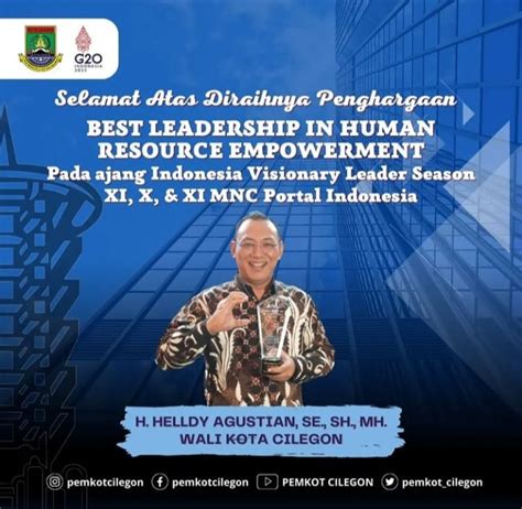 Program Strategis Antarkan Wali Kota Cilegon Helldy Raih Indonesia