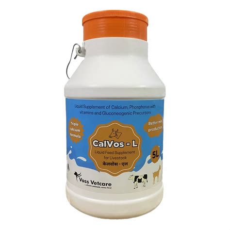 Cattle Liquid Calcium Supplement Calvos L With Phosphorus And Triple Calcium Formula At Rs 100