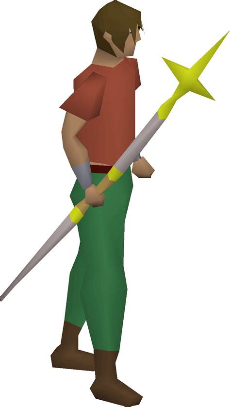 File Saradomin Staff Equipped Male Png Osrs Wiki