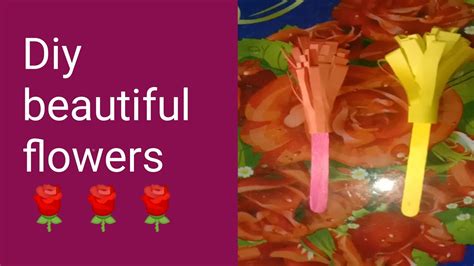 Diy Beautiful Flowers 🌹🌹🌹 Youtube