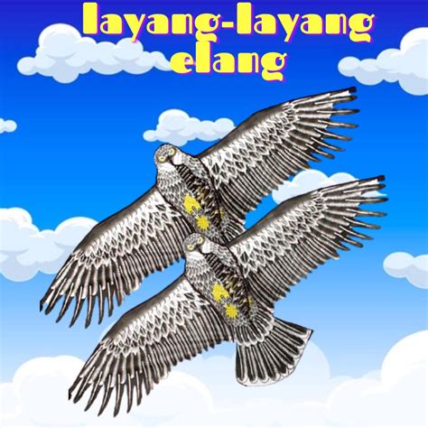 Jual Layangan Elang Bahan Parasut Tahan Air Eagle Kites Layang