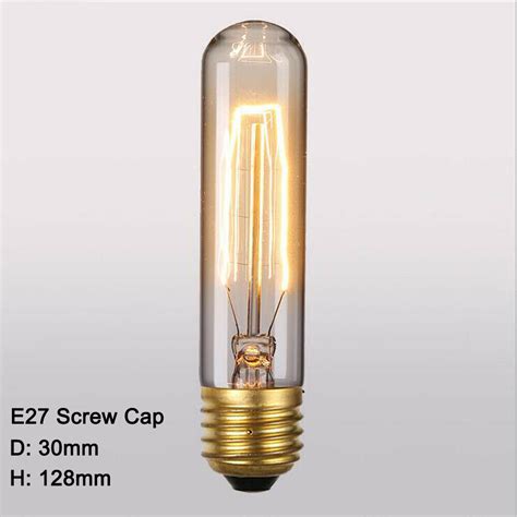 E27 Screw Vintage Retro Filament Edison Tungsten Light Bulb Antique