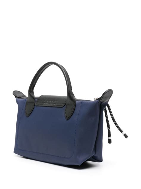 Longchamp Le Pliage Energy Tote Bag Blue Farfetch Uk