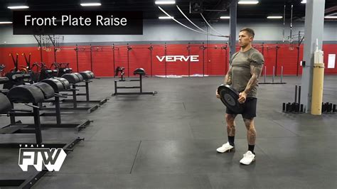 Standing Front Plate Raise And Plate Press Youtube