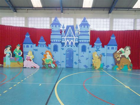 Arte Poesia Decoração Cenografia Cenografia festa de escola infantil