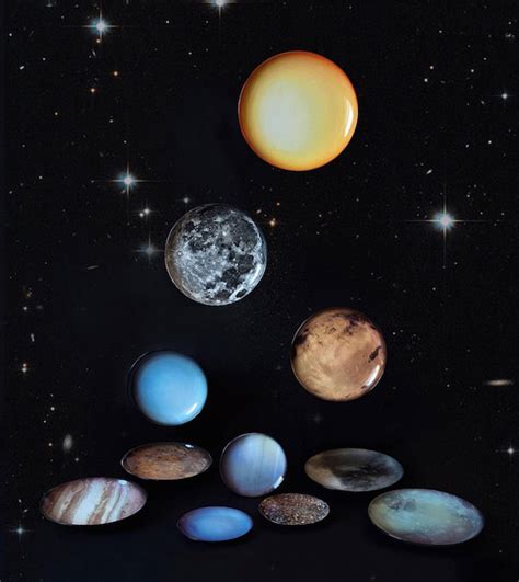 Cosmic Diner Dinnerware Made To Look Like The Planets Moons And Sun