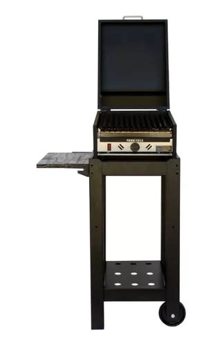 Parrilla Ponderosa Energy Grill Electrica Con Carro Y Tapa