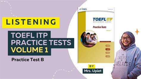 Practice Test B Listening Audio TOEFL ITP Level 1 Practice Tests