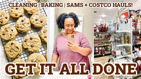 VLOG GET IT ALL DONE HOMEGOODS SHOP WITH ME COSTCO HAUL SAMS