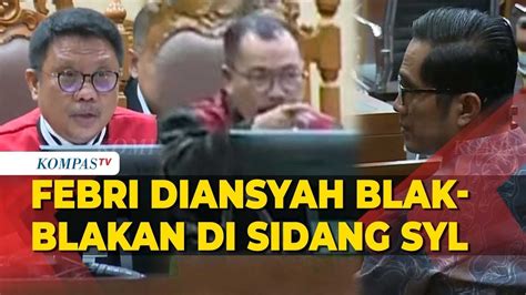 Momen Hakim Tanya Febri Diansyah Di Sidang Soal Honor Hingga Alasan