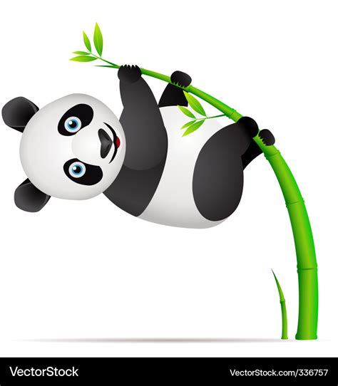 Cute Panda Royalty Free Vector Image Vectorstock