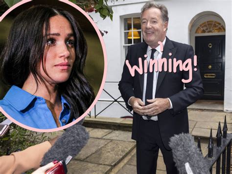 Piers Morgan Celebrates After Controversial Meghan Markle Comments