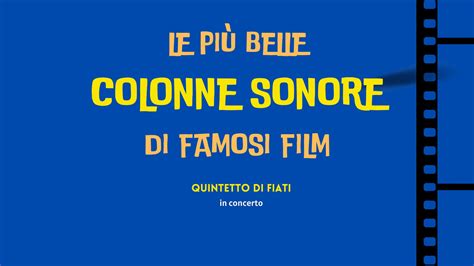 Concerto Le più belle colonne sonore di famosi film Comune di