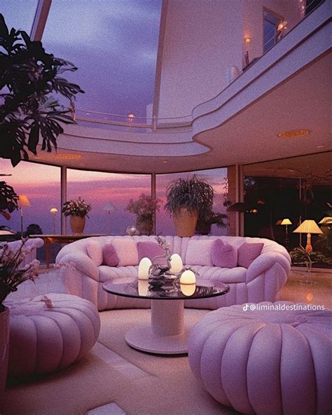 80s Purple Penthouse Artdeco In 2024 Dream House Exterior Luxury