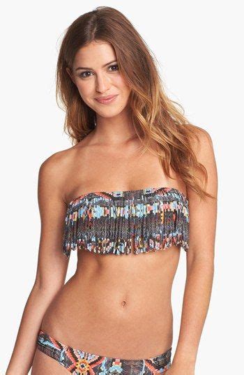 L Space Jessie Reversible Fringe Bikini Top Nordstrom Fringe