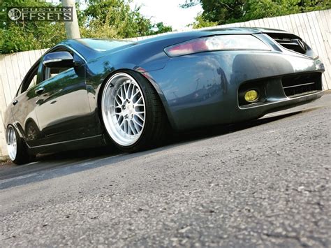 Wheel Offset 2005 Acura Tsx Hellaflush Coilovers Custom Offsets