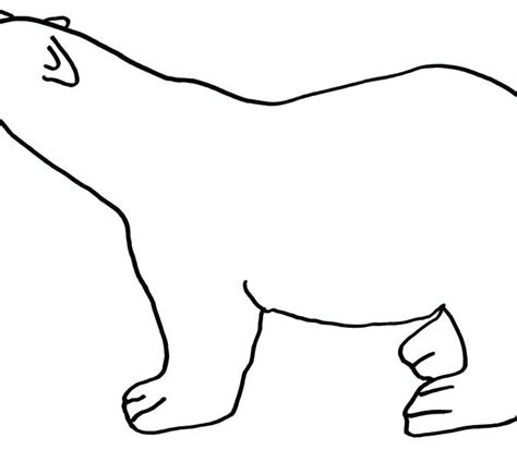 Bear Outline Drawing | Free download on ClipArtMag