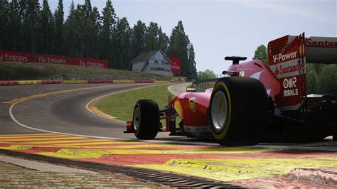 Assetto Corsa Ferrari F138 Spa Hotlap NERO FullHD YouTube