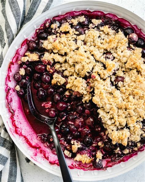 Best Blueberry Crisp Recipe Recipe Blueberry Crisp Recipe