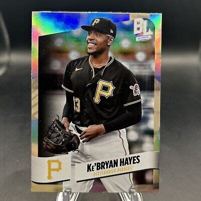 Topps Big League Rainbow Foil Ke Bryan Hayes Pittsburgh