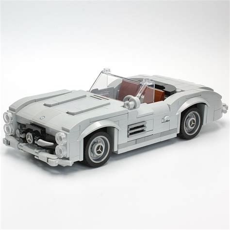 Lego Moc Mercedes Benz Sl Roadster By Barneius Rebrickable