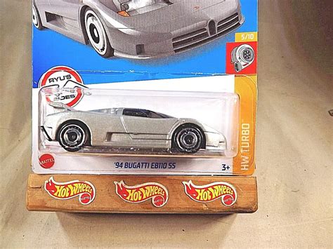Portachiavi Bugatti Eb Hot Wheels Auth Du Ac In
