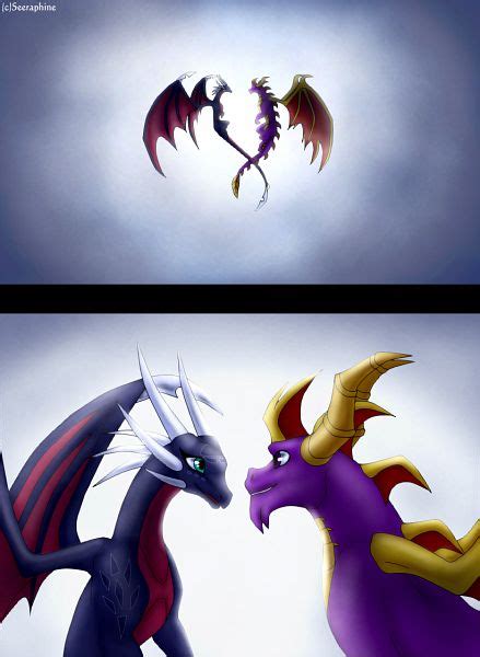 Spyro And Cynder Kiss