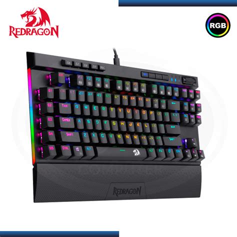 Teclado Redragon Magic Wand Pro K Rgb Mecanico Switch Red Espa Ol