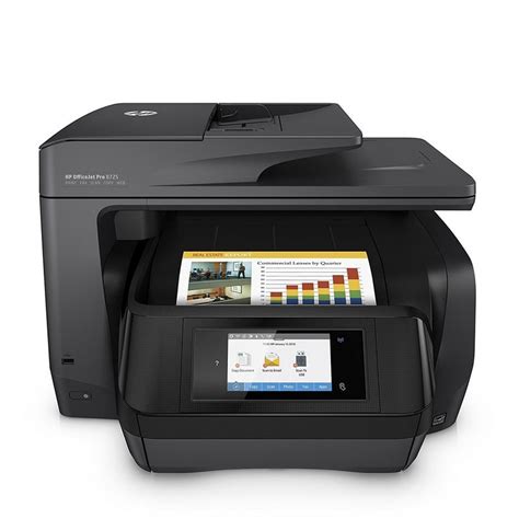 HP Officejet Pro 8725 Multifunción Color Wifi Fax Dúplex