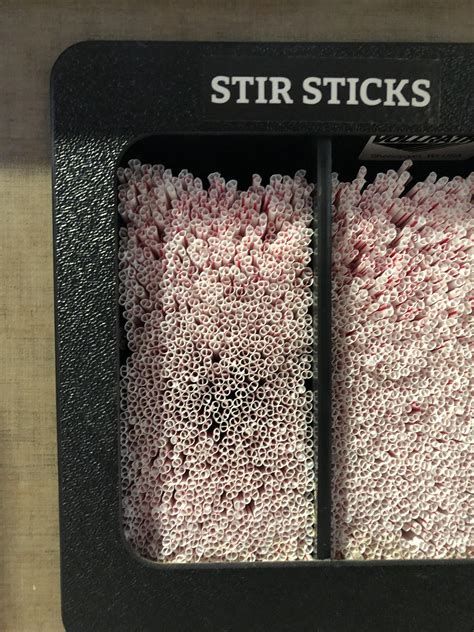 stir sticks at my local gas station | Scrolller