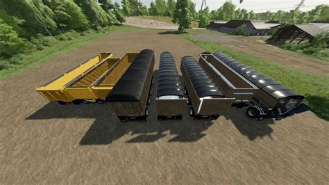 Fs End Dump Trailer Pack V Trailers Mod F R Farming Simulator