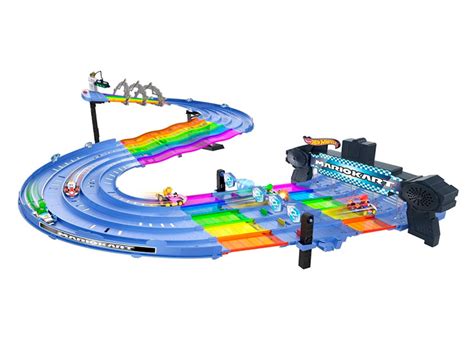 Vehiculo Hot Wheels Hdr Circuito Mario Kart Rainbow Road