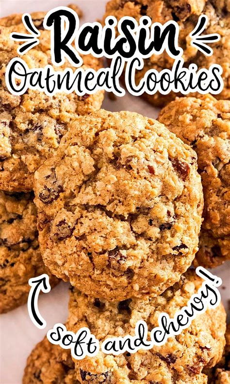 Oatmeal Raisin Cookies Sugar Free Oatmeal Sugar Free Desserts Easy Sugar Free Cookie Recipes