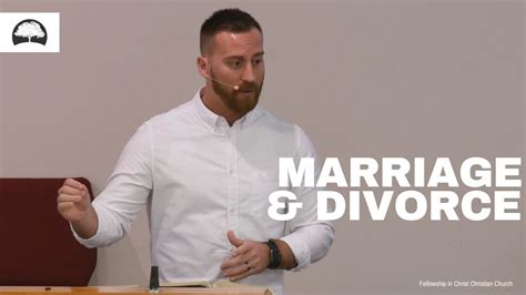 Sermon On The Mount Marriage And Divorce Fellowship In Christ