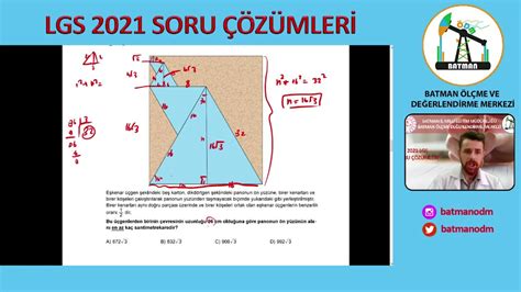 2021 Lgs Matematİk 11 20 Soru ÇÖzÜmlerİ Youtube