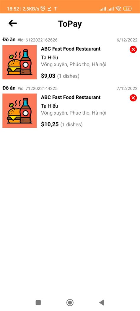 Github Hi Uta Fastfood Order Food App