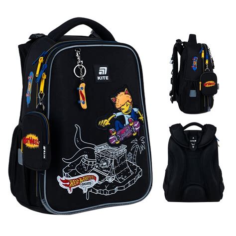 TORNISTER SZKOLNY DLA PIERWSZOKLASISTY DLA CHŁOPCÓW Hot Wheels KITE KITE Sklep EMPIK