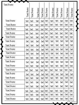 Editable Grade Sheets By The Owl Spot Teachers Pay Teachers