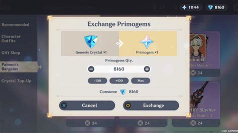 Crossplay Genesis Crystals Into Primogems Trick Game Currency From Any