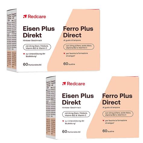 Redcare Fer Plus Direct 2x60 Pc S Redcare Pharmacie