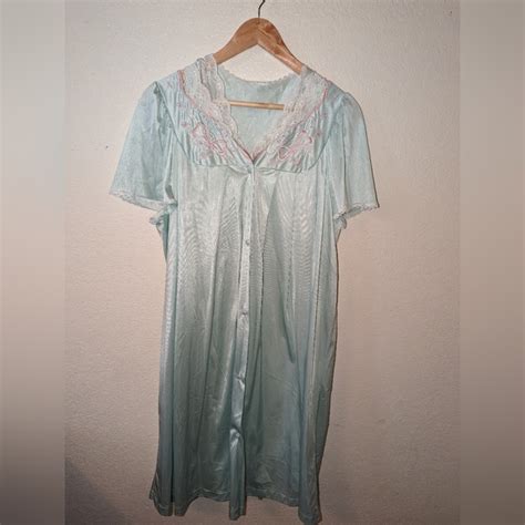 Intimates Sleepwear Vintage 2 Piece Nightgown Set Poshmark