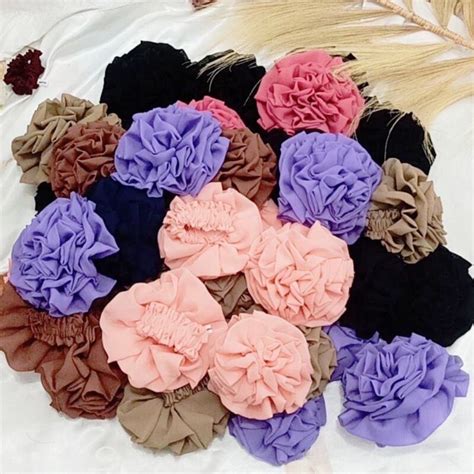 Jual Scrunchie Ikat Rambu Cepol Cemol Rambut Shopee Indonesia