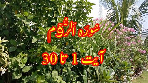 Surah Ar Rum Surah Room Quran Verses Recitation Quran Pak Ki Tilawat