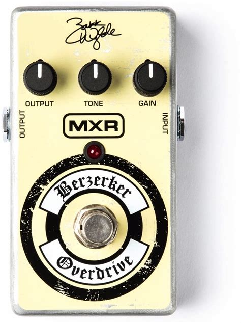 Mxr Zw 44 Wylde Overdrive Zakk Wylde Signature Od Effects Pedal Used