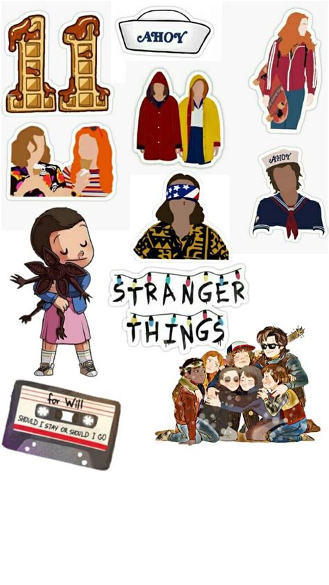 Pin De Maria Andree En Stranger Things Pegatinas Bonitas Pegatinas